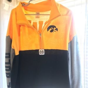 PINK Iowa hoodie